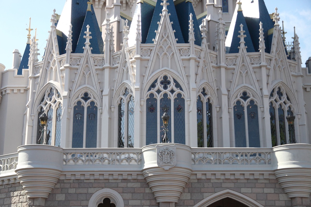 Castelo da Cinderela no Magic Kingdom, fotografado em 2016